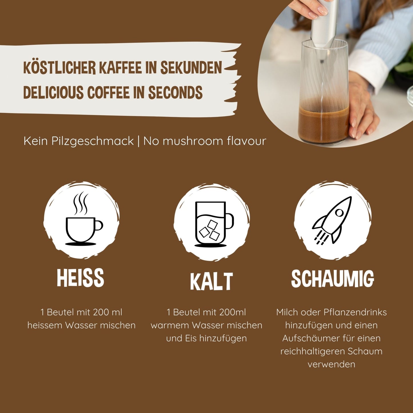 Focus Barista Pilzkaffee 15 Beutel