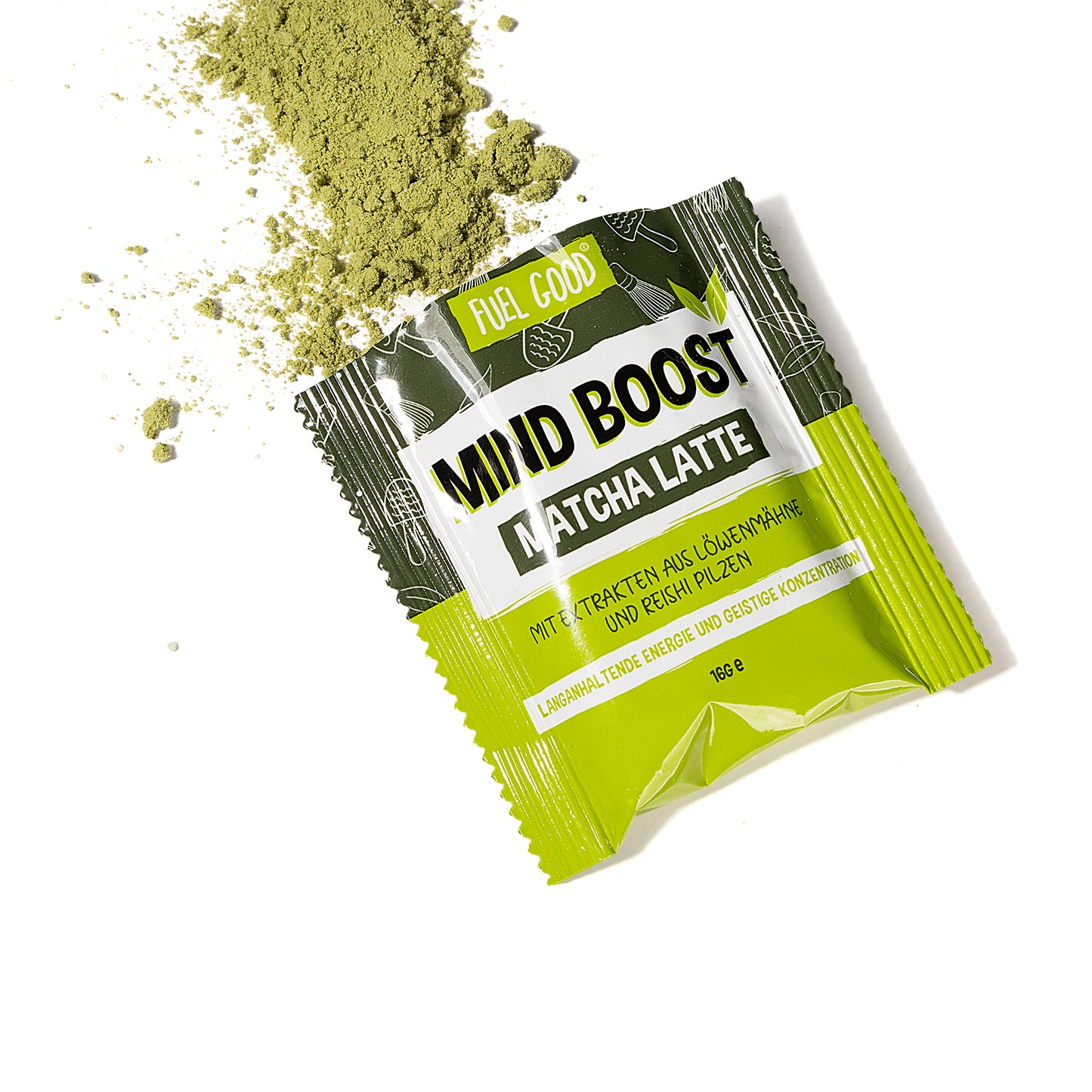 Mind Boost Pilz Matcha Latte 10 Beutel